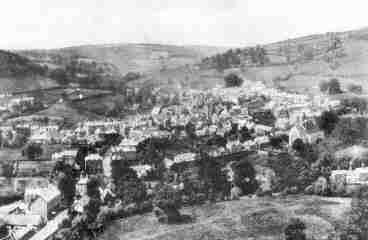 Knighton from Kinsley Hill